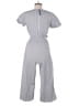 J.Crew Solid Gray Jumpsuit Size 8 (petite) - photo 2