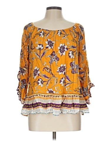Fever 3/4 Sleeve Blouse (view 1)