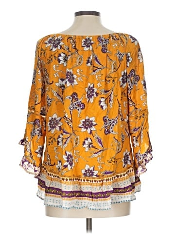 Fever 3/4 Sleeve Blouse (view 2)