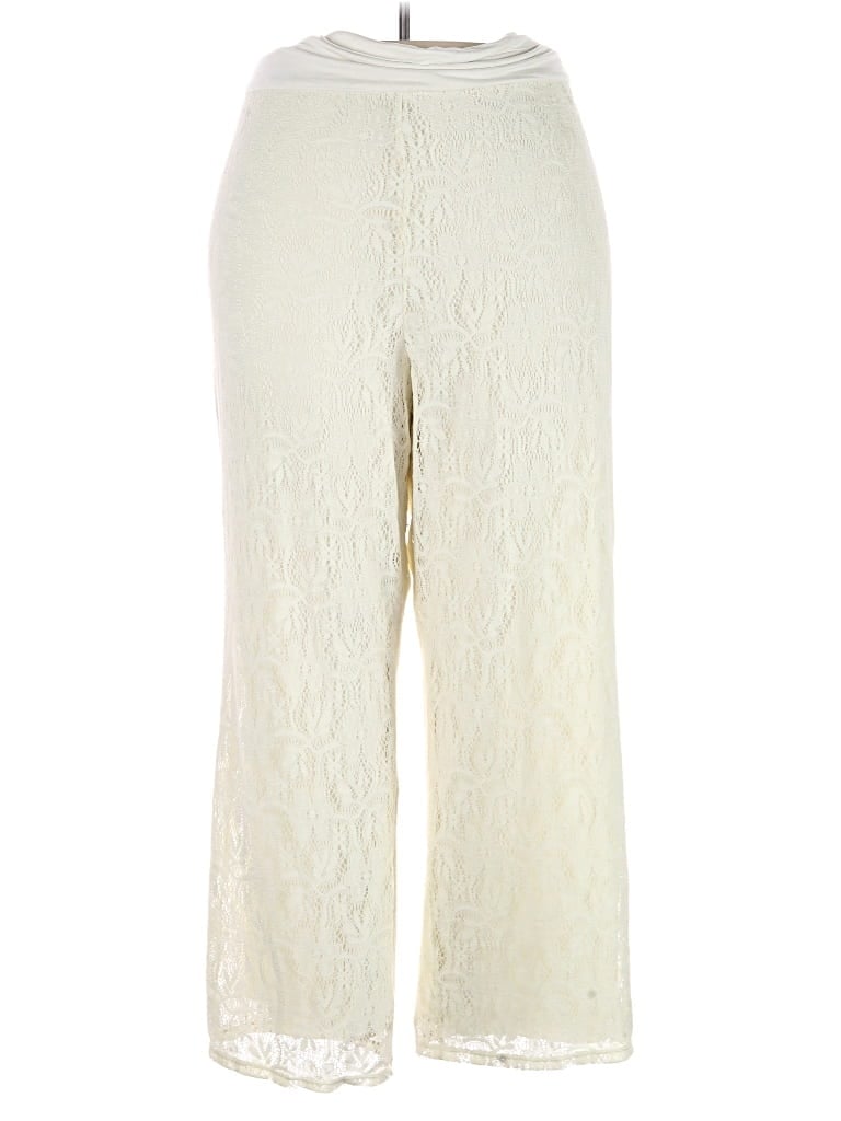 Pre-owned Bongo Casual Pants In Ivory