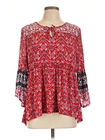 Style&Co 3/4 Sleeve Blouse (view 1)