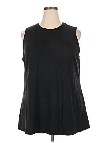 Isaac Mizrahi LIVE! Sleeveless T-Shirt (view 1)