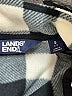 Lands' End 100% Polyester Checkered-gingham Black Pullover Sweater Size S - photo 7