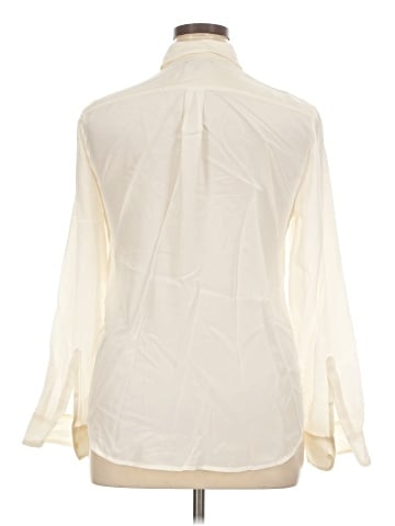 J.Crew Long Sleeve Silk Top (view 2)