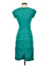BCBGMAXAZRIA Solid Teal Cocktail Dress Size 0 - photo 2