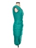 BCBGMAXAZRIA Solid Teal Cocktail Dress Size 0 - photo 4