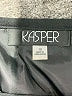 Kasper 100% Polyester Solid Black Formal Skirt Size 10 - photo 4