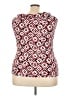 Chaps Red Sleeveless T-Shirt Size 3X - photo 2