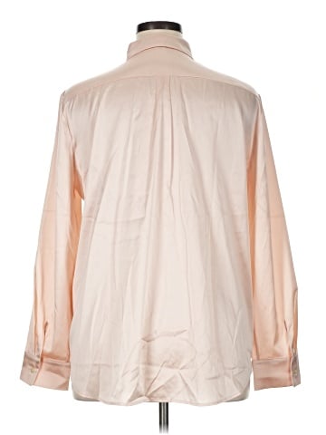 Ann Taylor Long Sleeve Silk Top (view 2)