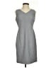 Kasper Chevron-herringbone Gray Casual Dress Size 2 (petite) - photo 1