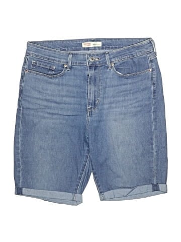 Signature Denim Shorts (view 1)