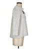 Ann Taylor LOFT 100% Cotton Silver Sweatshirt Size XS - photo 4