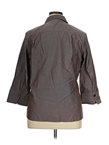 Foxcroft 3/4 Sleeve Button-Down Shirt (view 2)