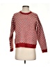 Madewell Checkered-gingham Red Pullover Sweater Size XS - photo 1