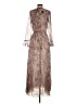 TJD 100% Polyester Brown Cocktail Dress Size XS - photo 2