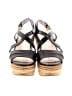Prada 100% Leather Black Wedges Size EU 37 - photo 2