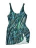 Unbranded Print Green One Piece Swimsuit Size L - photo 1