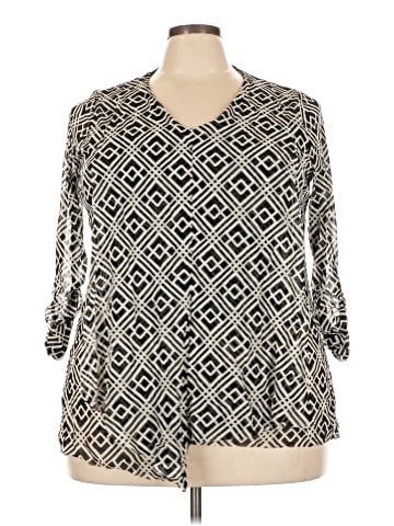 Alfani 3/4 Sleeve Blouse (view 1)