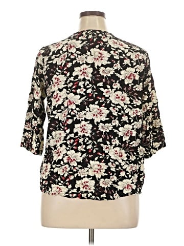 Monday Fun 3/4 Sleeve Blouse (view 2)