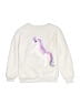 H&M 100% Polyester Ivory Sweatshirt Size 6 - 7 - photo 1