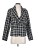 Aqua 100% Polyester Tweed Black Gray Blazer Size S - photo 1