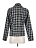 Aqua 100% Polyester Tweed Black Gray Blazer Size S - photo 2