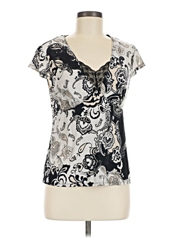 Linea Donatella Short Sleeve Blouse (view 1)