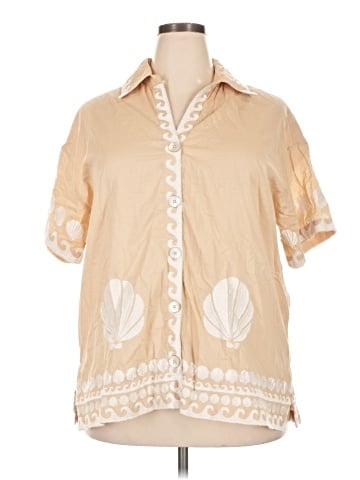 Show Me Your Mumu Short Sleeve Blouse (view 1)