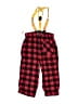 Mine Alone 100% Cotton Plaid Red Casual Pants 18-24 MO / 24 MO - photo 1