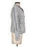 Gap 100% Cotton Stripes Gray Blazer Size 4 - photo 4