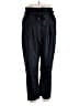 Free People 100% Polyester Black Casual Pants Size 14 - photo 1