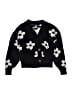 Old Navy Floral Black Cardigan Size 6 - photo 1