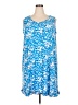 Draper James Blue Casual Dress Size XXL - photo 1