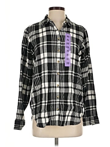 Jachs Girlfriend Long Sleeve Button-Down Shirt (view 1)