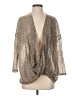 RXB Metallic Silver Cardigan Size S - photo 1