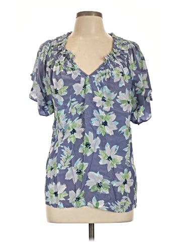 Susan Graver Short Sleeve Blouse (view 1)