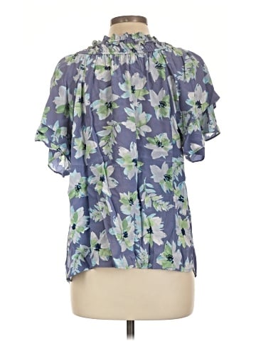 Susan Graver Short Sleeve Blouse (view 2)