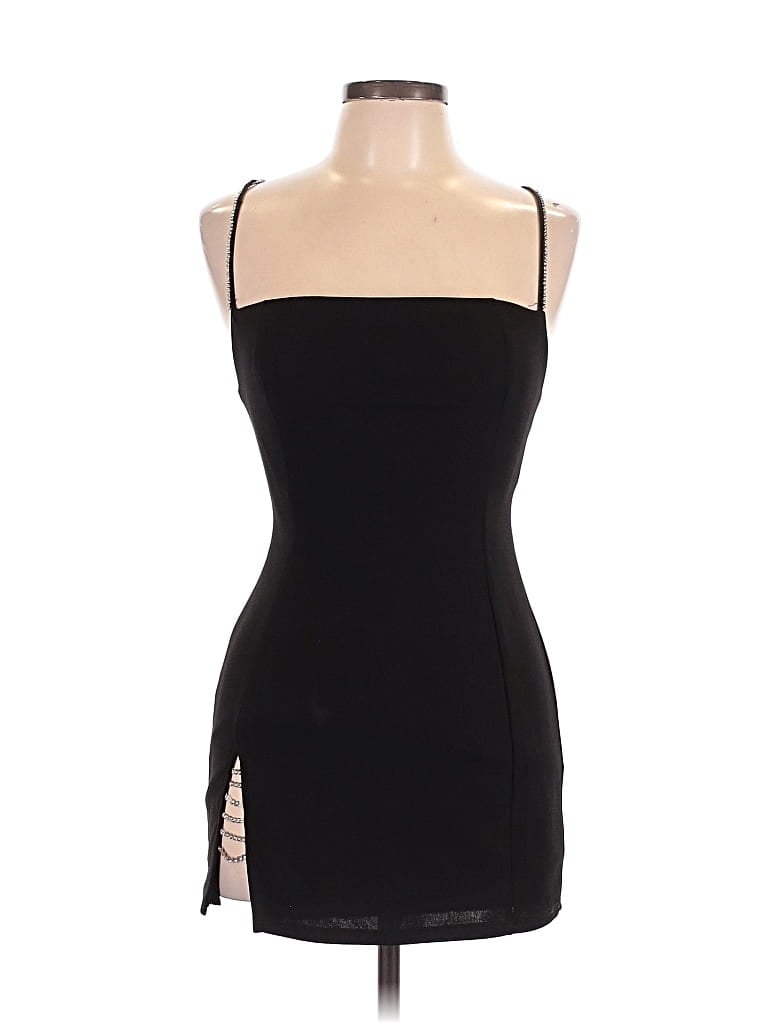 Pre-owned Lucy In The Sky Cocktail Dress In Black