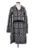 Heather B Black Wool Coat Size S - photo 1