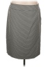 Kasper 100% Polyester Houndstooth Gray Formal Skirt Size 12 (petite) - photo 1