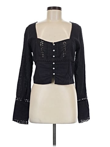 Free People Long Sleeve Blouse