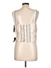 Lulus Ivory Sleeveless Blouse Size L - photo 2