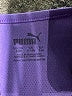 Puma 100% Polyester Color Block Purple Active T-Shirt Size 9 - 10 - photo 3