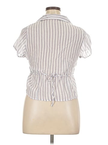 American Eagle Outfitters Short Sleeve Blouse (view 2)