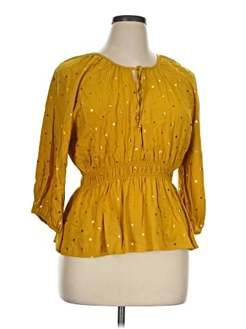 Harve Benard 3/4 Sleeve Blouse (view 1)