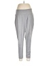lucy Solid Gray Active Pants Size L - photo 1