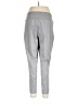 lucy Solid Gray Active Pants Size L - photo 2