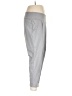 lucy Solid Gray Active Pants Size L - photo 4