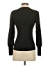 Ann Taylor LOFT Metallic Black Turtleneck Sweater Size XS - photo 2