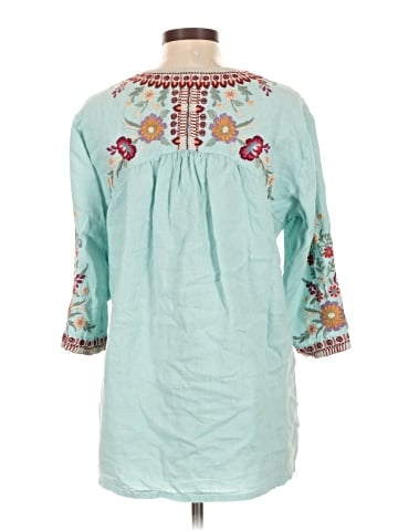 Johnny Was 3/4 Sleeve Blouse (view 2)